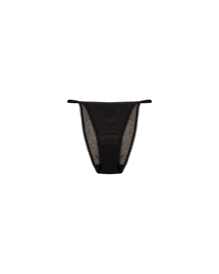 ISABELLA MESH KNICKER BLACK