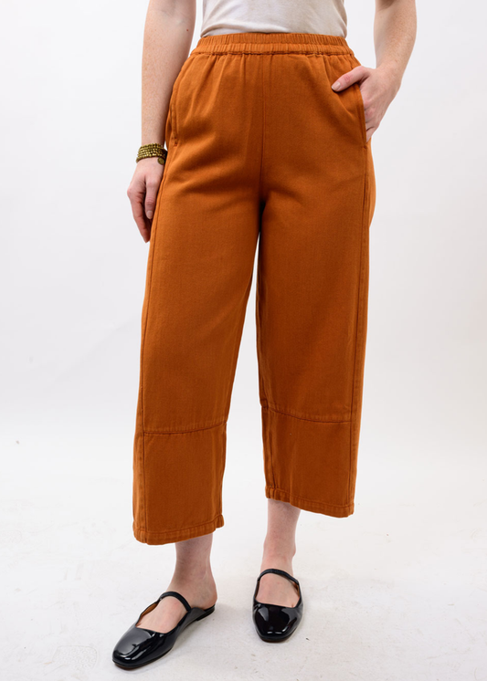 Ivy Jane Savannah Cropped Pants - Rust