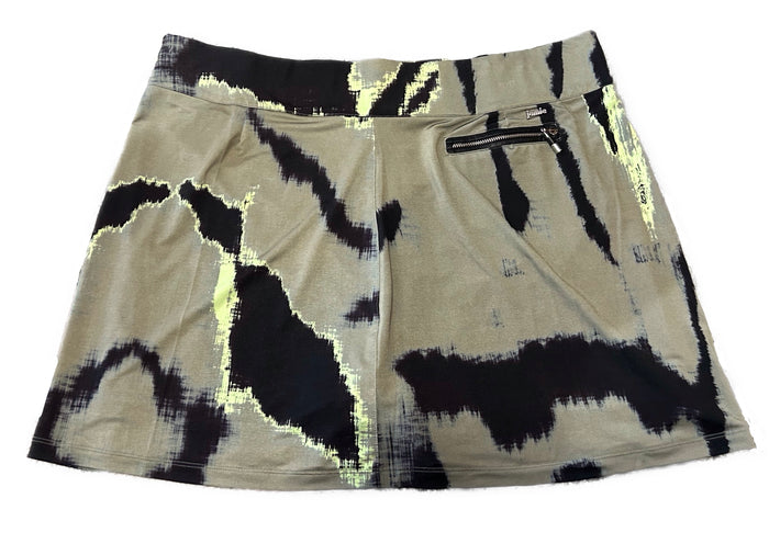 Jamie Sadock Olive Green & Black Golf Skort Size XL MSP$98