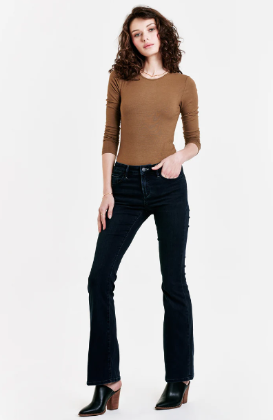 Jaxtyn High Rise Bootcut Jeans - Roselle