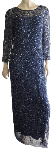 Jesse Harper Long Beaded Dress