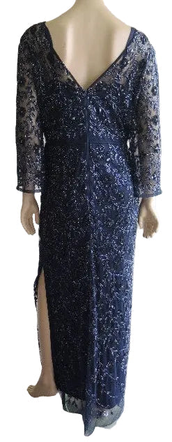 Jesse Harper Long Beaded Dress