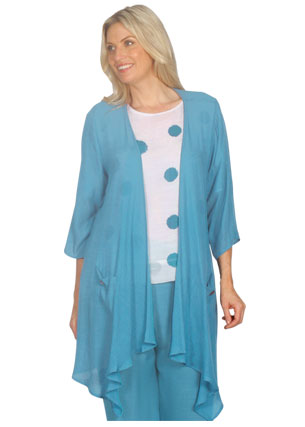 Jillian Breeze Long Jacket (Many colours)