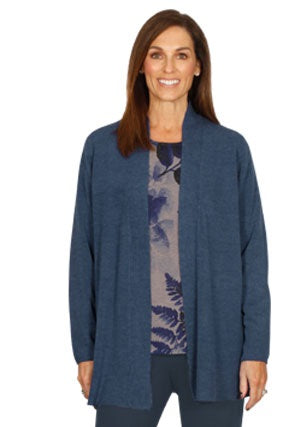 Jillian Soft Knit Edge to Edge Jacket (many colours)