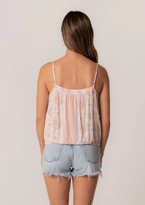 Joella Button Front Tank