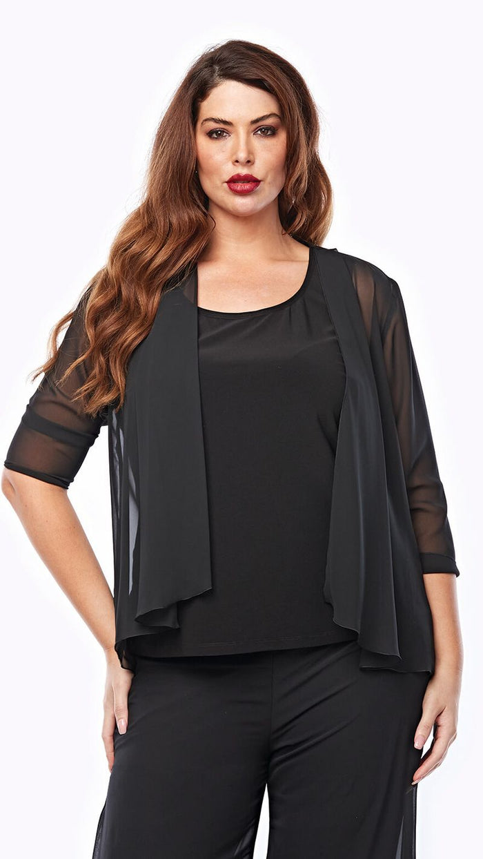 Joshua James Chiffon Jacket (Only in Majesty which is a purply blue)