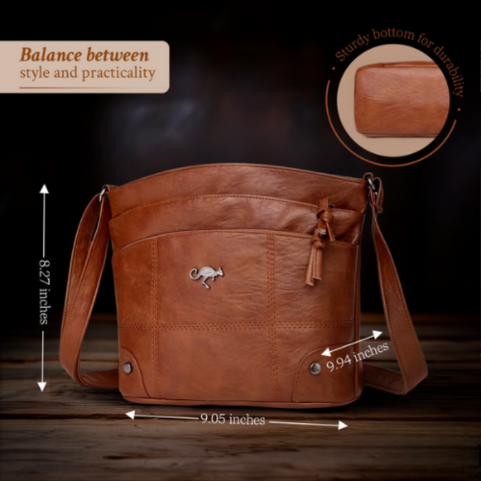 Judith - Signature Elegance Vegan Leather Handbag