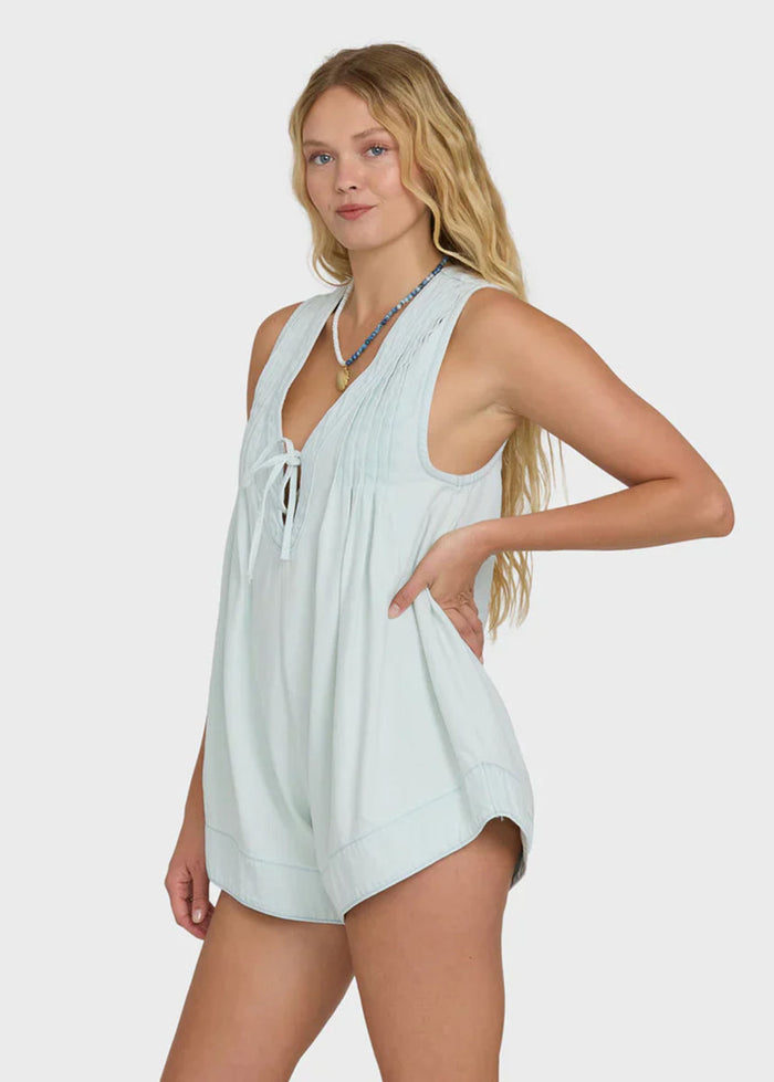 June Saltwashed Jumper - Clearwater
