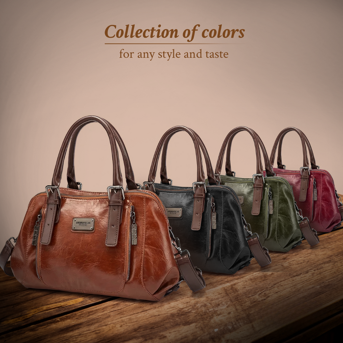 Katherine - Luxe Statement Vegan Leather Handbag