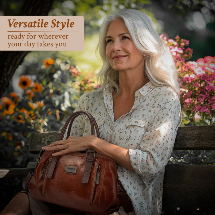 Katherine - Luxe Statement Vegan Leather Handbag