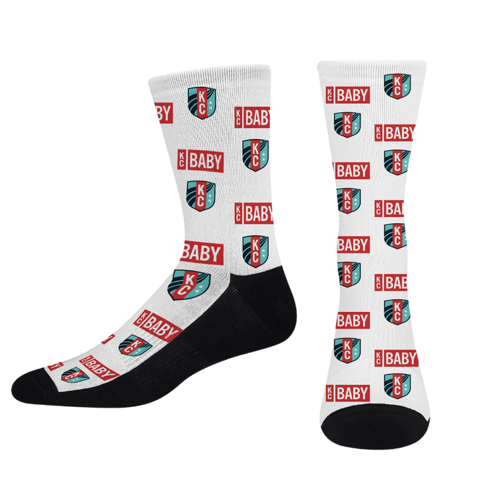 KC Current KC Baby Crest All Over Socks