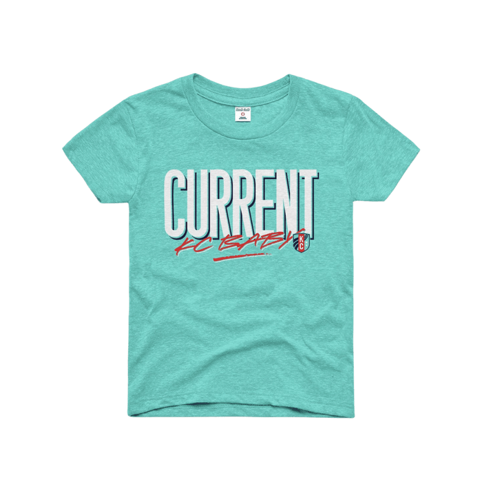KC Current Youth KC Baby Script T-Shirt