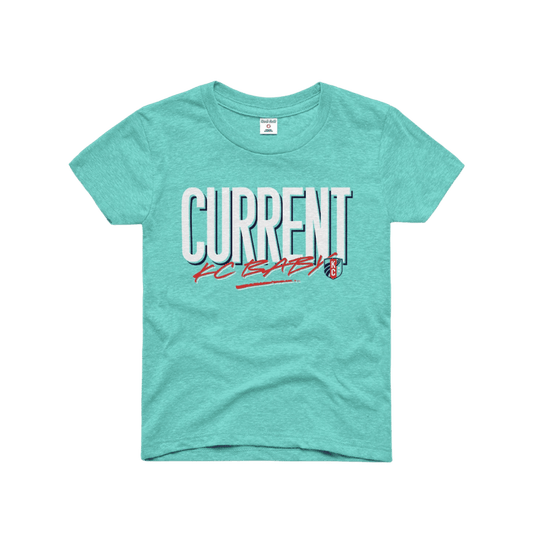 KC Current Youth KC Baby Script T-Shirt