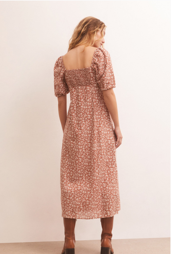 Kiera Floral Midi Dress