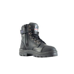 Ladies Argyle TPU Zip Scuff Boot