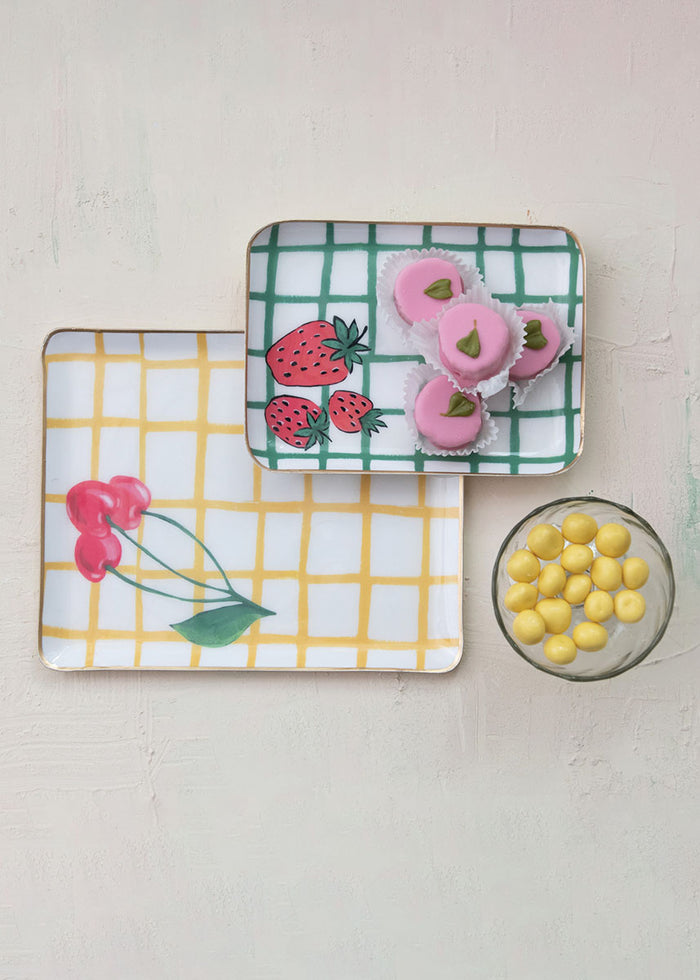 Large Fruit Tray - Cherries