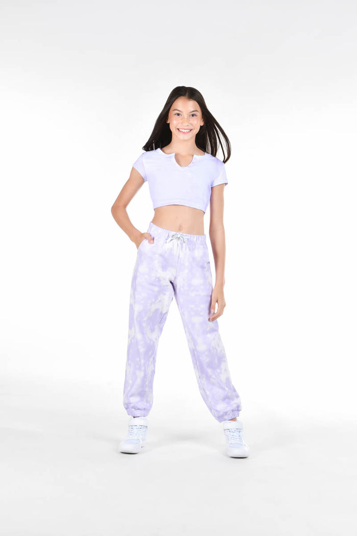 Lavender Breeze Cropped Tee