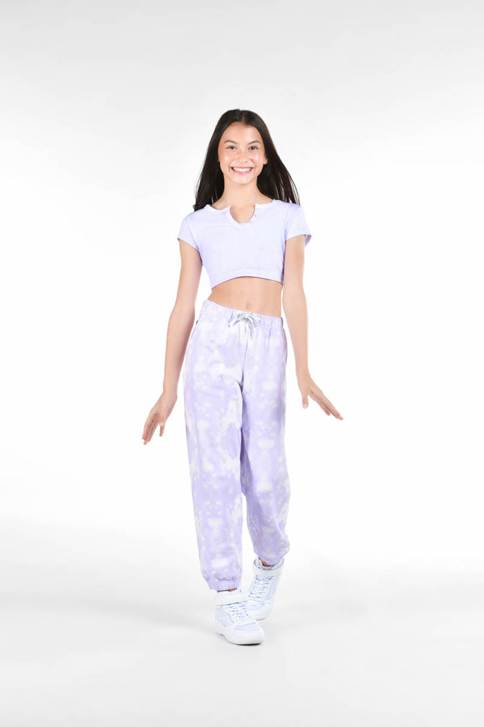 Lavender Breeze Cropped Tee