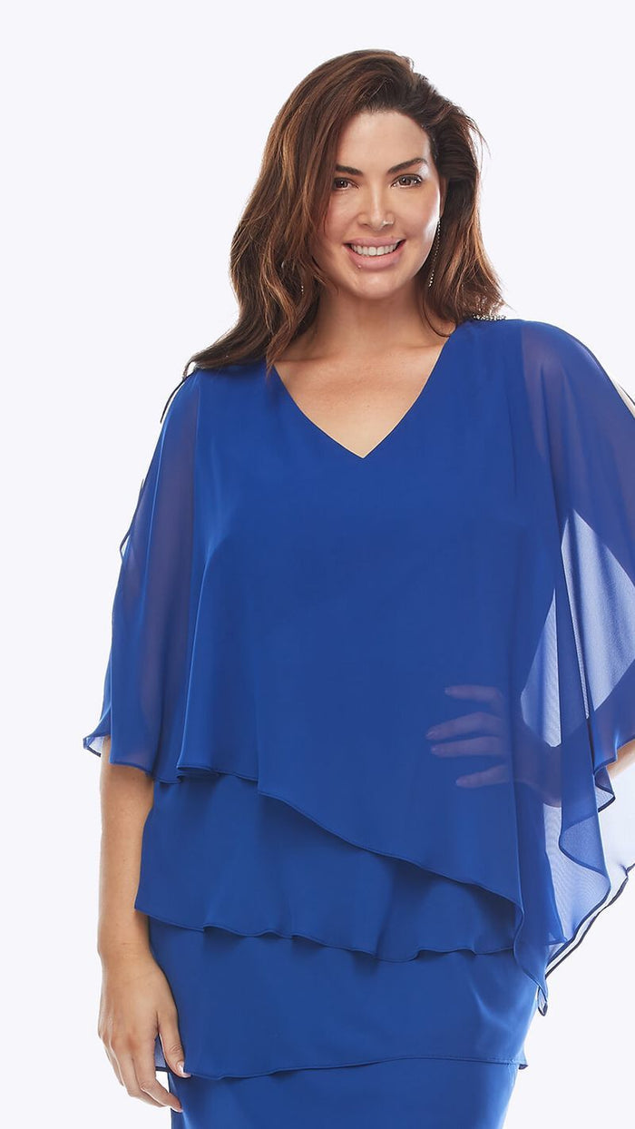 Layla Jones Layered Chiffon Dress (3 colours)
