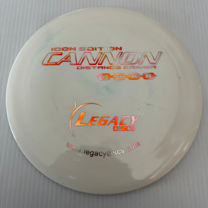 White with Light Blue/Orange Smoke Stamp/173g