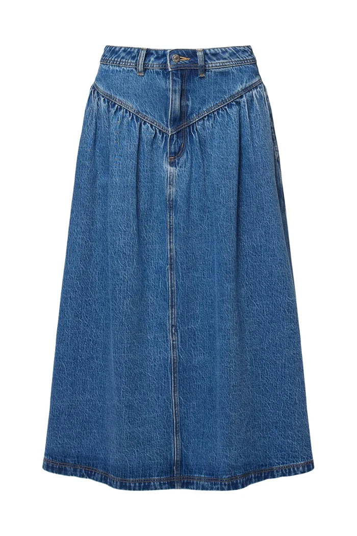Leonie Skirt in River Blue
