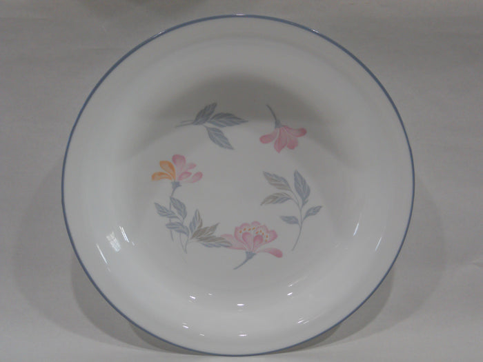 *LKNW CORELLE Impressions PINK TRIO 10 1/4" PIE PLATE Deep Dish Pastel Floral