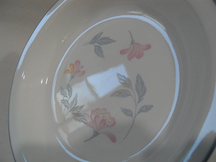 *LKNW CORELLE Impressions PINK TRIO 10 1/4" PIE PLATE Deep Dish Pastel Floral