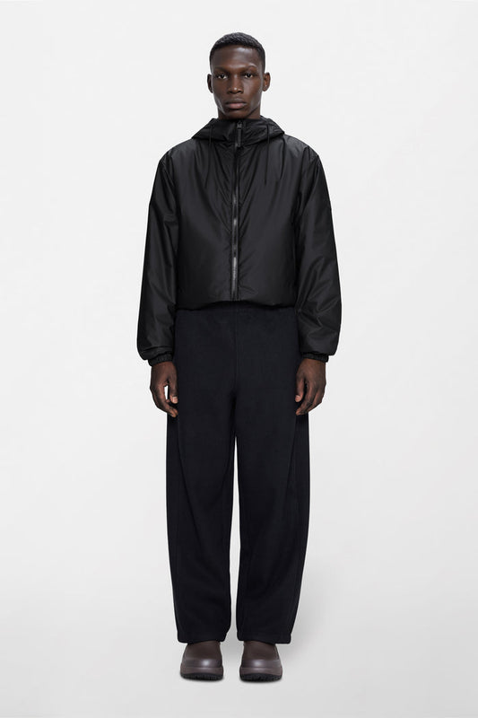RAINS Lohja Short Insulated Jacket Black Jacket