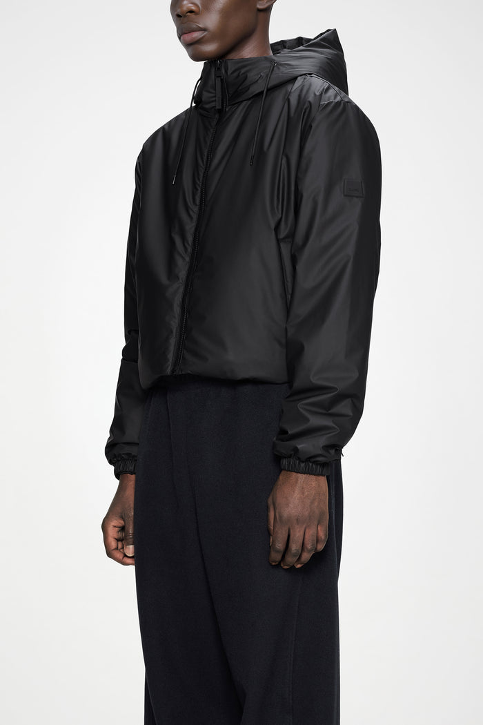 RAINS Lohja Short Insulated Jacket Black Jacket