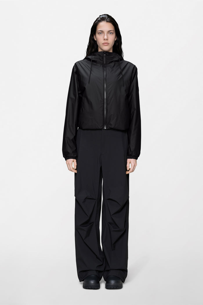 RAINS Lohja Short Insulated Jacket Black Jacket