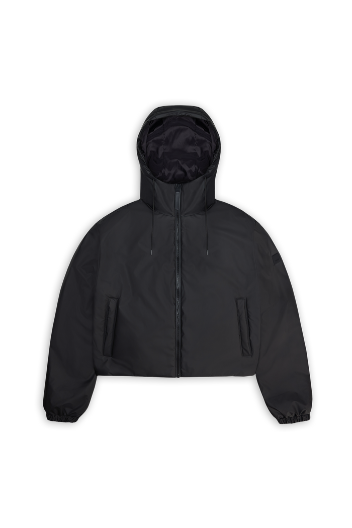 RAINS Lohja Short Insulated Jacket Black Jacket