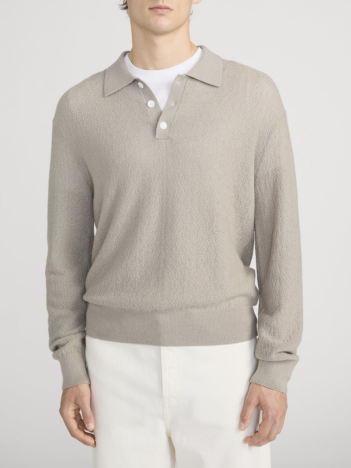 Polo On Model Front Crop