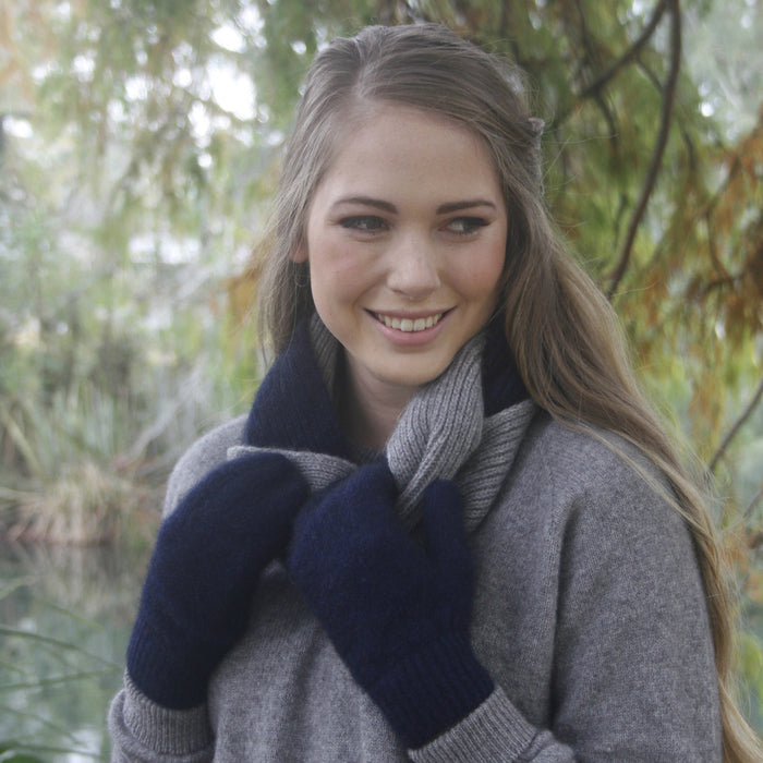 Lothlorian - Merino & Possum Fur Unisex Mittens