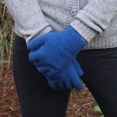 Lothlorian - Merino & Possum Plain Gloves (9901)Lagoon