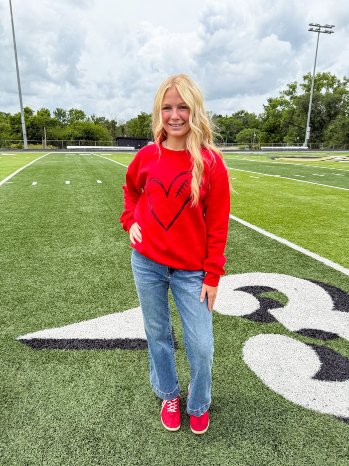 Love of the Game Sweatshirt - Red