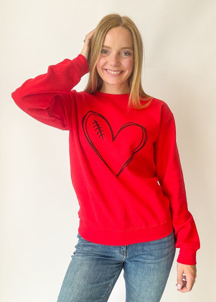 Love of the Game Sweatshirt - Red
