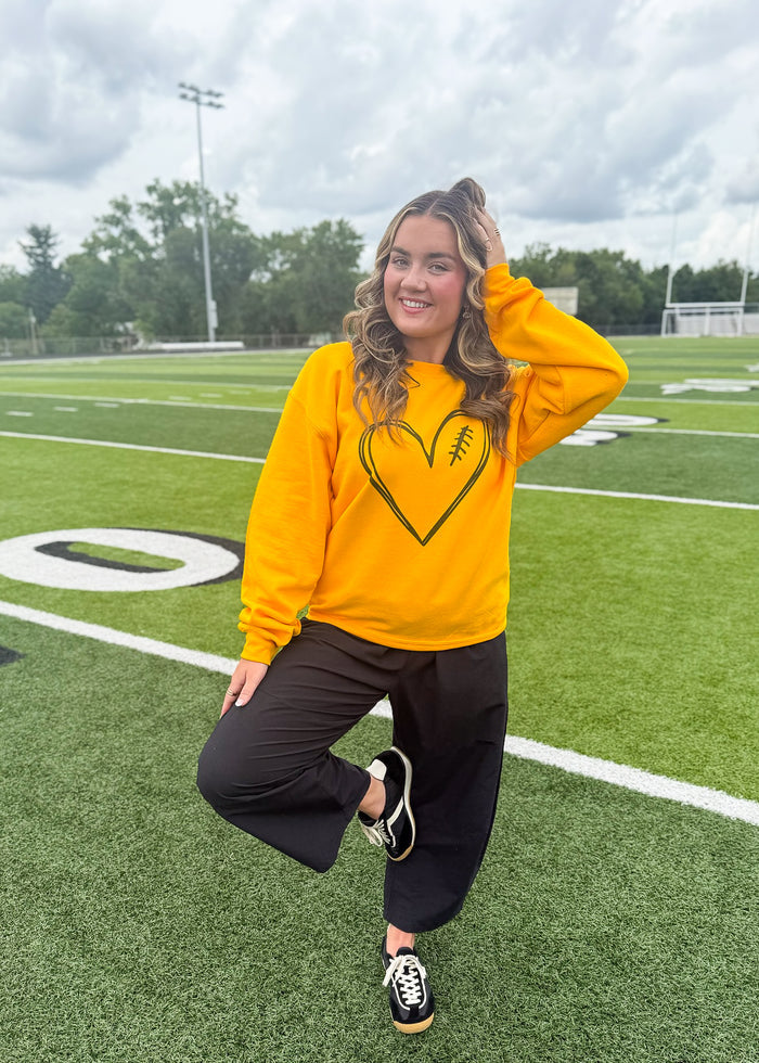 Love of the Game Sweatshirt - Yellow