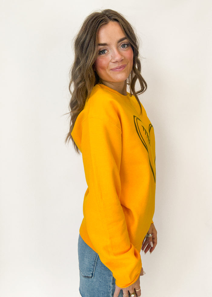 Love of the Game Sweatshirt - Yellow