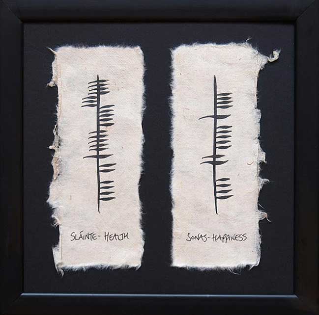 Love/Happiness - Ogham Wishes