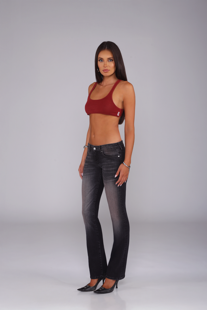 LOW DOWN SKINNY  / BLACK CHERRY