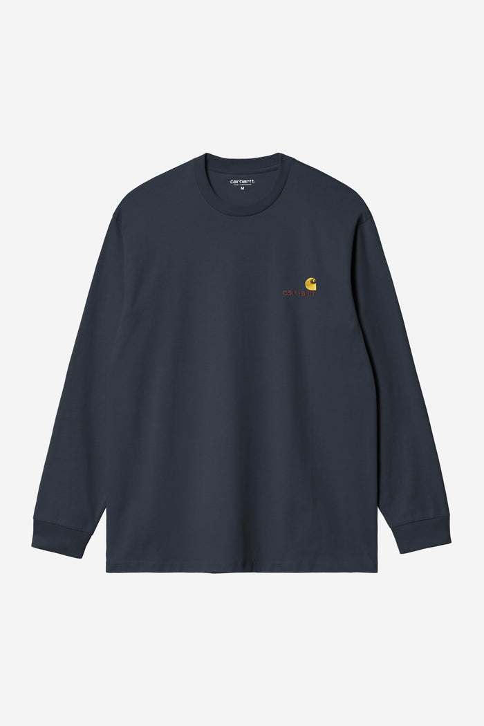 L/S American Script T-Shirt