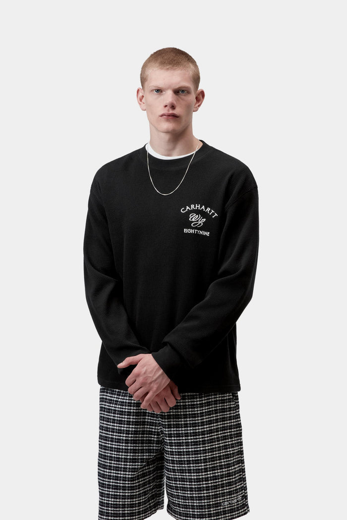 L/S Eightynine Waffle T-Shirt