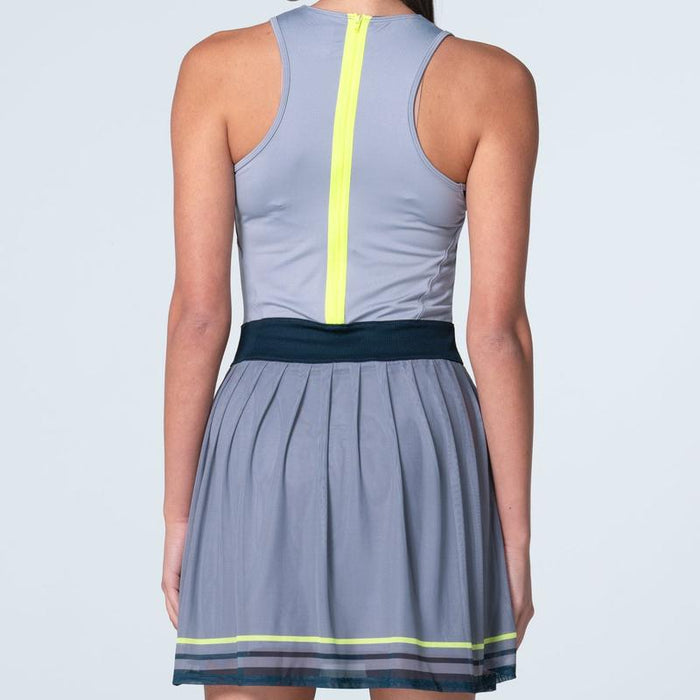 Lucky In Love Kinetic Energy Dress - Grey
