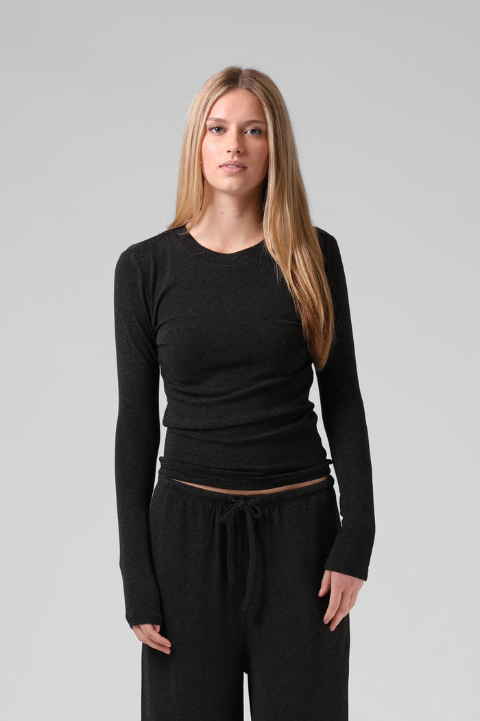 Lux Everyday LS - Charcoal Marl