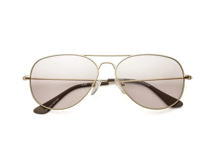 Mabuhay Reading Glasses - Matte Gold Charcoal