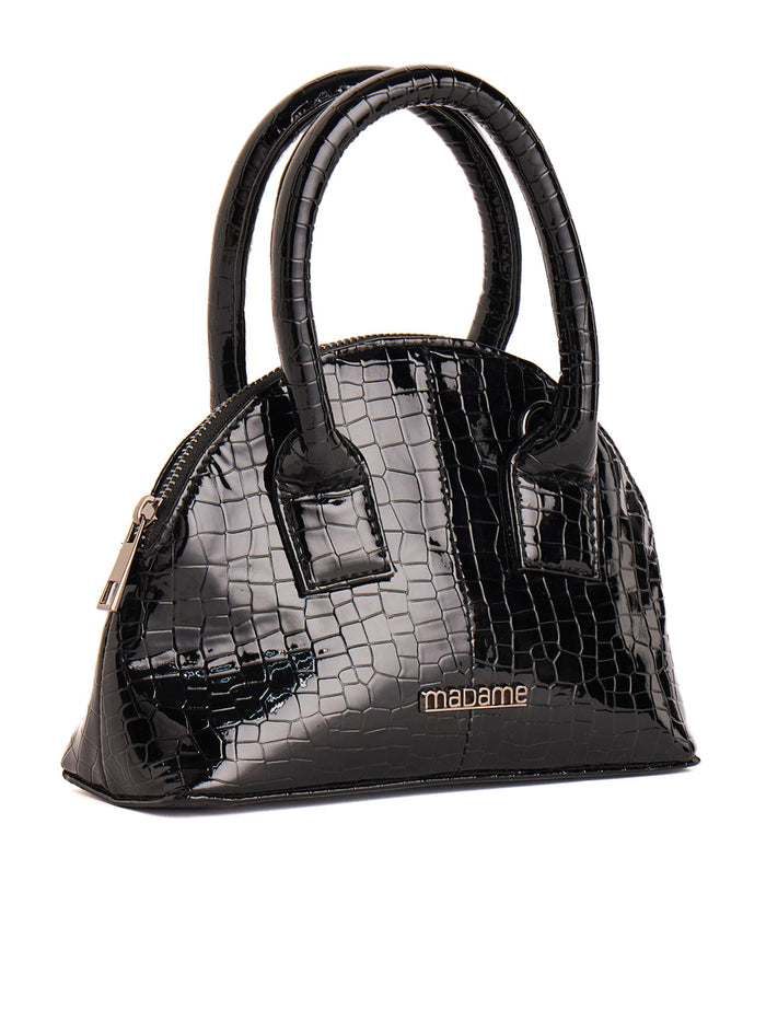 Madame Black Handbag