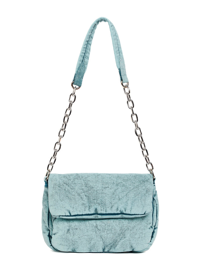 Madame Ice Blue Sling Bag