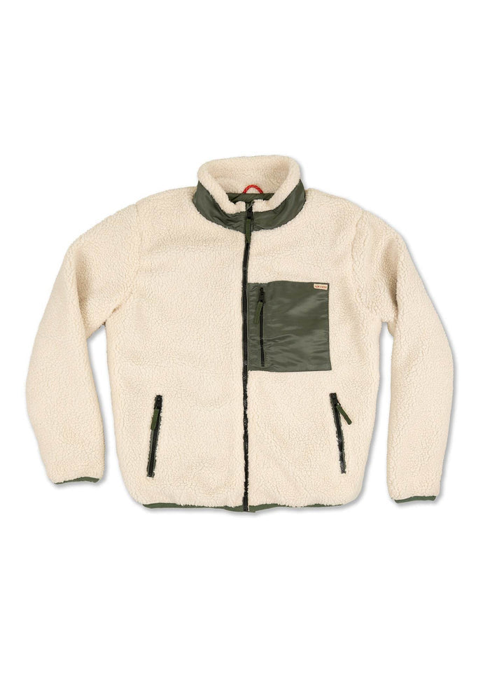 Mammoth Sherpa Jacket - Iron & Resin