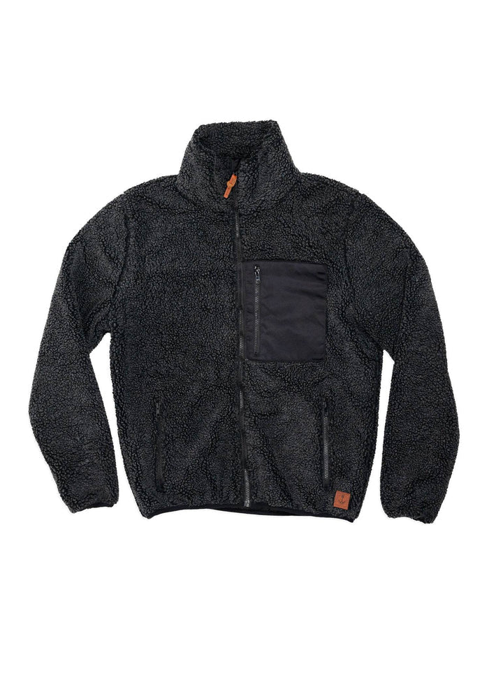 Mammoth Sherpa Jacket - Iron & Resin