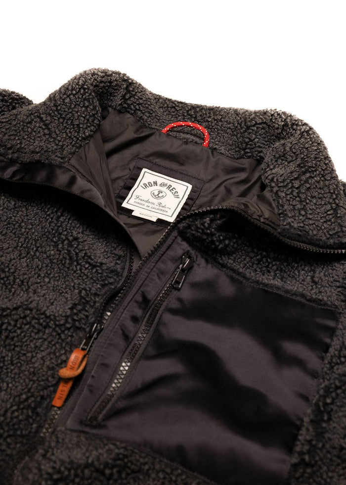 Mammoth Sherpa Jacket - Iron & Resin